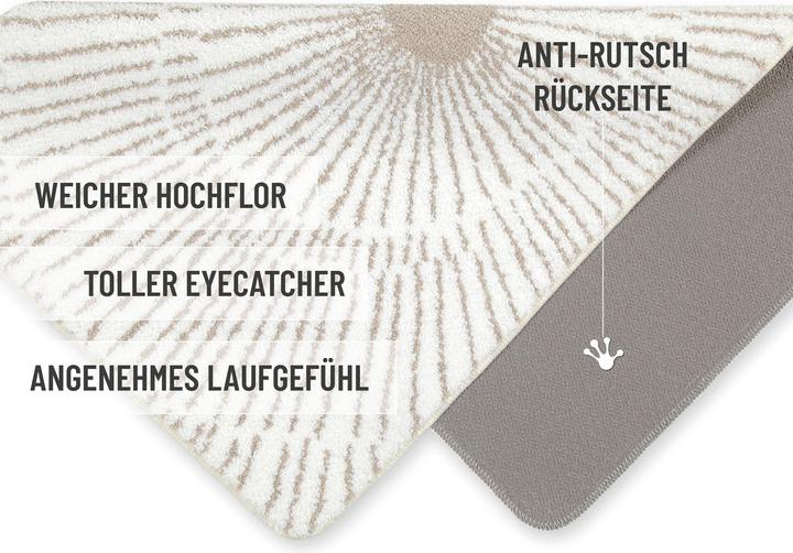 Actual product image Wecon Home Basics Badteppich Jasbeer (80 x 150 cm)