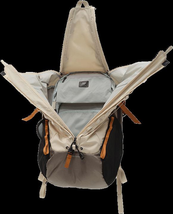 Image du produit VSGO Pocket Ranger 35 L Off White Green With Insert (Sac à dos photo, 35 l)