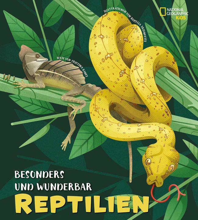 Actual product image National Geographic Besonders und wunderbar: Reptilien (German, Cristina Banfi, Claudia Theis-Passaro, 2021)
