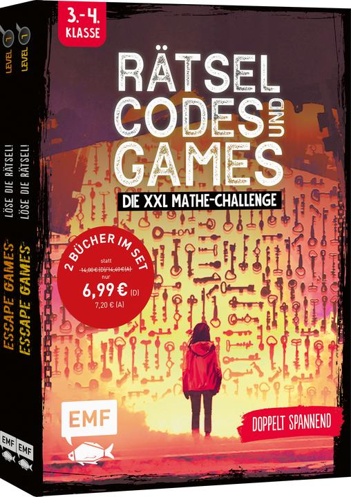 Rätsel, Codes und Games – Die XXL Mathe-Challenge für die 3. und 4. Klasse (Deutsch)