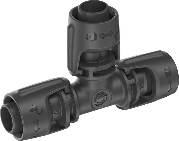 Gardena T-Stück 13 mm (Tropfbewässerung Verbinder + Abzweiger)