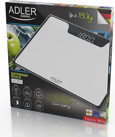Produktbild Adler Bathroom scales AD 8174w (180 kg)