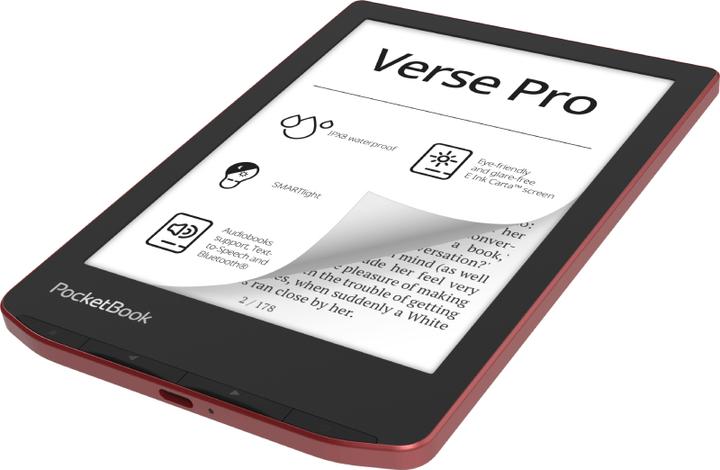 Produktbild PocketBook Verse Pro (6", 16 GB, Passion Red)