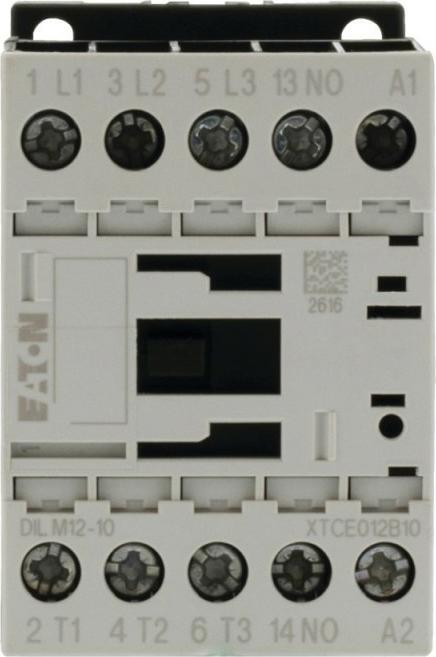 Produktbild Eaton Electric GmbH Leistungsschütz DILM12-10 230V50/60HZ 5.5kW/400V AC