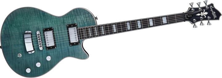 Actual product image Hagstrom Electric Guitar, Ultra Max, Fall Sky Satin (Electric guitar)