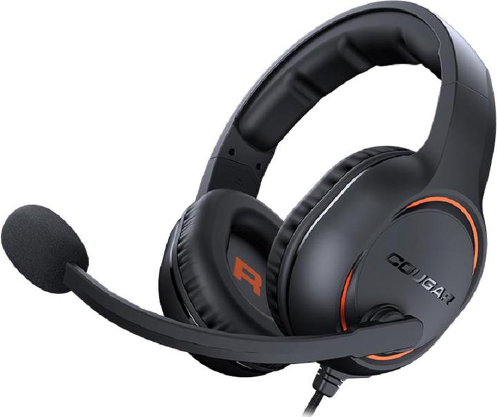 Image du produit Cougar HX330 Orange, Filaire, Gaming, 20 - 20000 Hz, 315 g, Casque, Orange (Filaire)