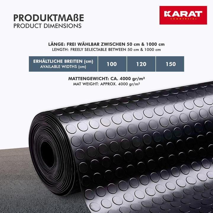 Produktbild Karat Flachnoppen (120 x 200 cm)
