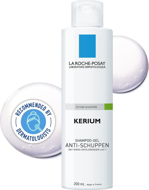 Image du produit La Roche Posay Kerium (200 ml, Shampoing liquide)