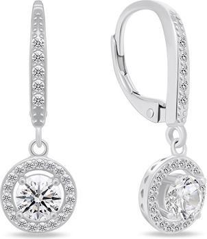 Immagine prodotto Brilio Argento - Bellissimi orecchini in argento con zirconi trasparenti EA920W