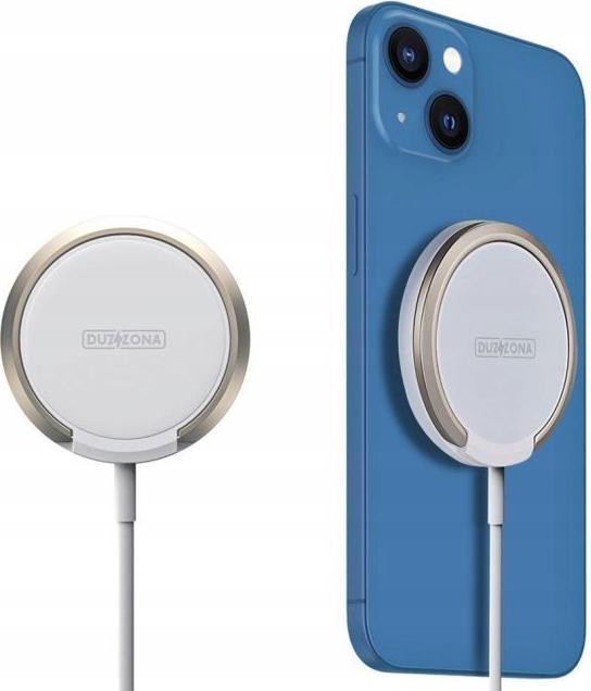 Produktbild Duzzona Kabelloses Ladegerät W1 MagSafe 15W weiss (15 W)