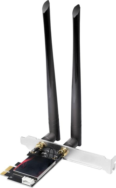 Actual product image LogiLink PCI Express card, WI-FI 6E &, BT5.0 (Mini PCI Express)