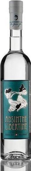 Image du produit La Valote Martin Libertine (18 ans, 54 %, Suisse, 1 x 70 cl, Absinthe)