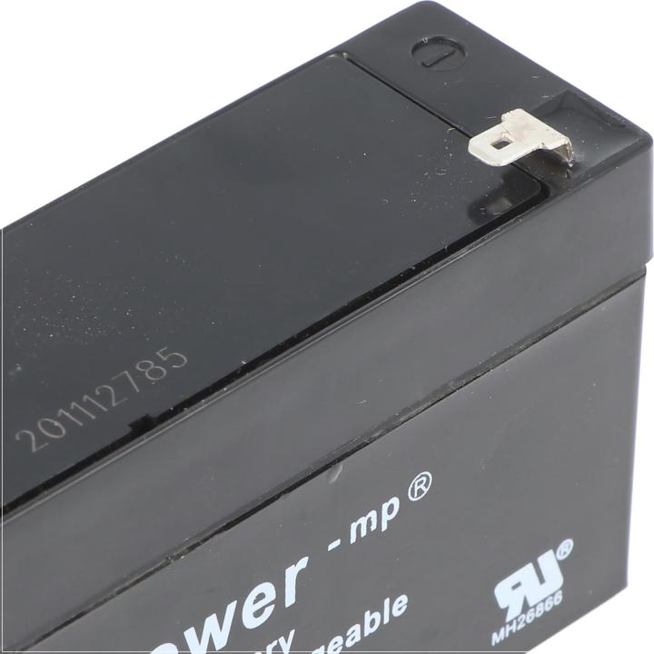 Actual product image Multipower Blei-Akku MP3.3-6 mit Faston Kontakt 4,8mm (6 V, 3.30 Ah)