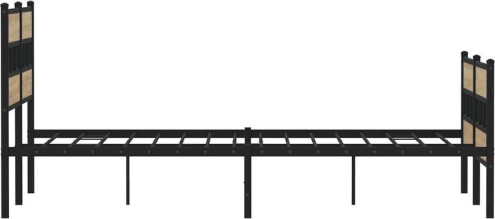 Immagine prodotto VidaXL Letto in metallo Struttura letto a doghe letto matrimoniale senza materasso 160x200cm (160 x 200 cm)