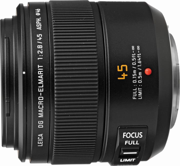 Image du produit Panasonic 45mm f/2.8 Leica DG Macro Elmarit Mega OIS (Micro Four Thirds, Micro Four Thirds)