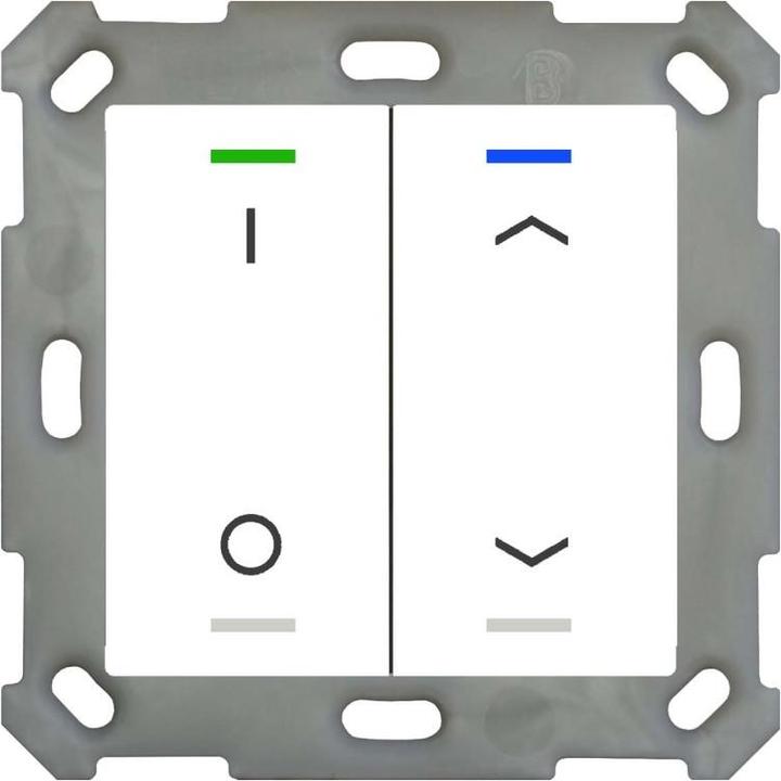 Actual product image MDT BE-TAL5502.D1 Push-button Light 55 2gang