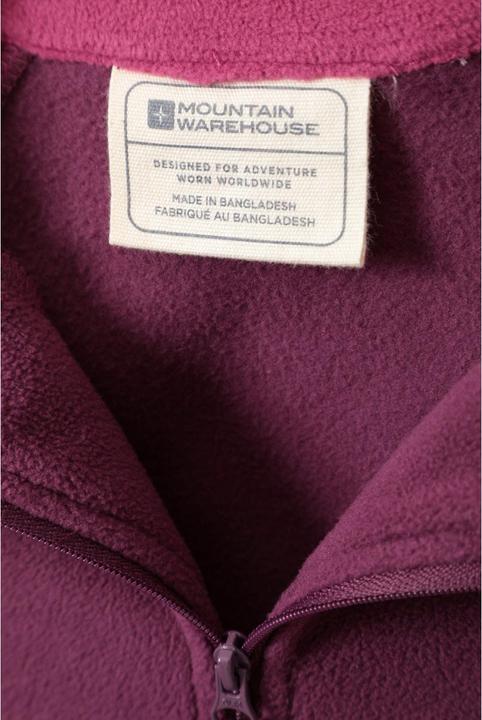 Immagine prodotto Mountain Warehouse Montana Felpa in Pile Mezza Cerniera Donna (46 D)