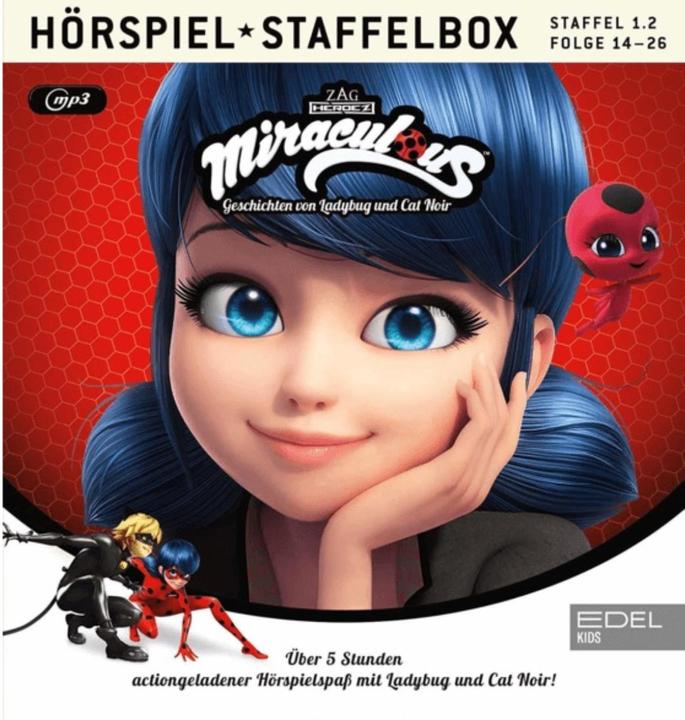 Produktbild Miraculous Staffelbox 12 (Staffel 1, Folgen 14-26) (mp3)