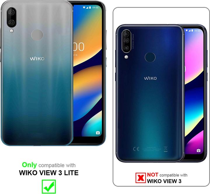 Productafbeelding Cadorabo Boek Jeans Optiek Cover (Wiko View 3 Lite)