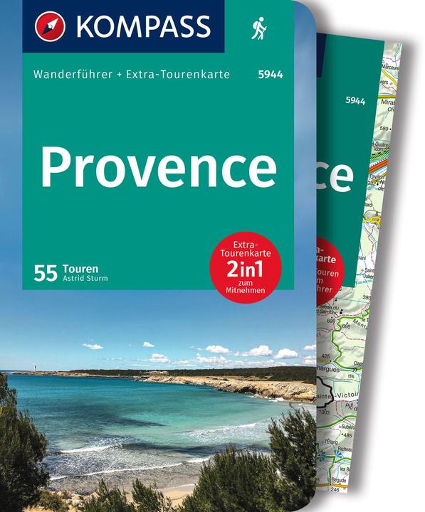 Actual product image Hiking Guide Provence, 55 Tours