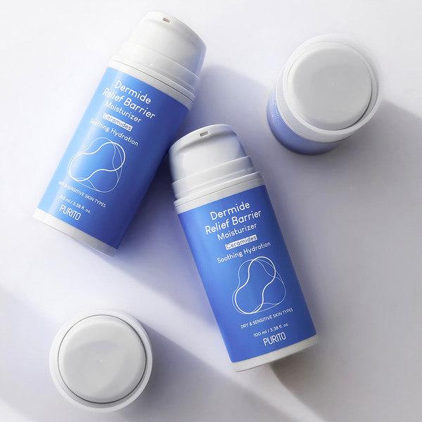 Actual product image Purito Dermide Relief Barrier Moisturizer Moisturizing And Regenerating Face And Body Cream 100Ml (Body cream, 100 ml)