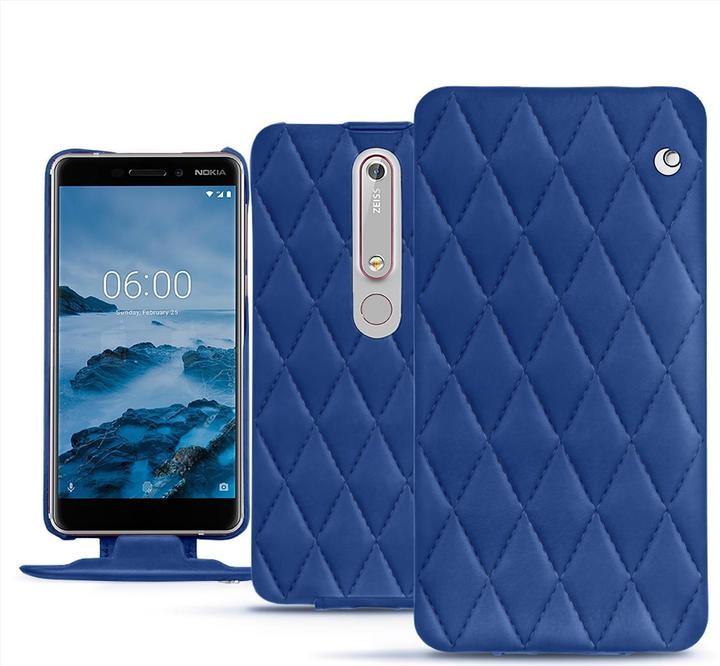 Bleu océan - Couture ( Nappa - Pantone #15458a)