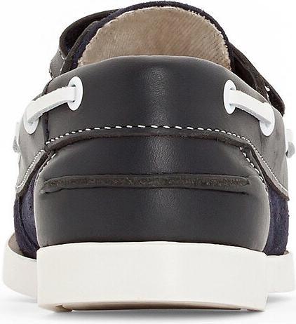 Actual product image La Redoute Collections Boat shoes with velcro fastening (26)