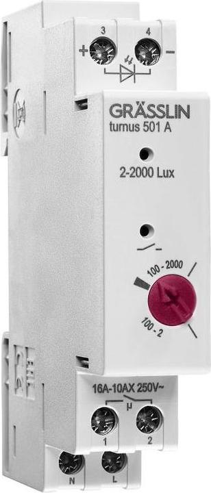 Immagine prodotto Elbro Interruttore crepuscolare AMD turnus 501 A, sensore di luminosità, 1 C, 2600 W