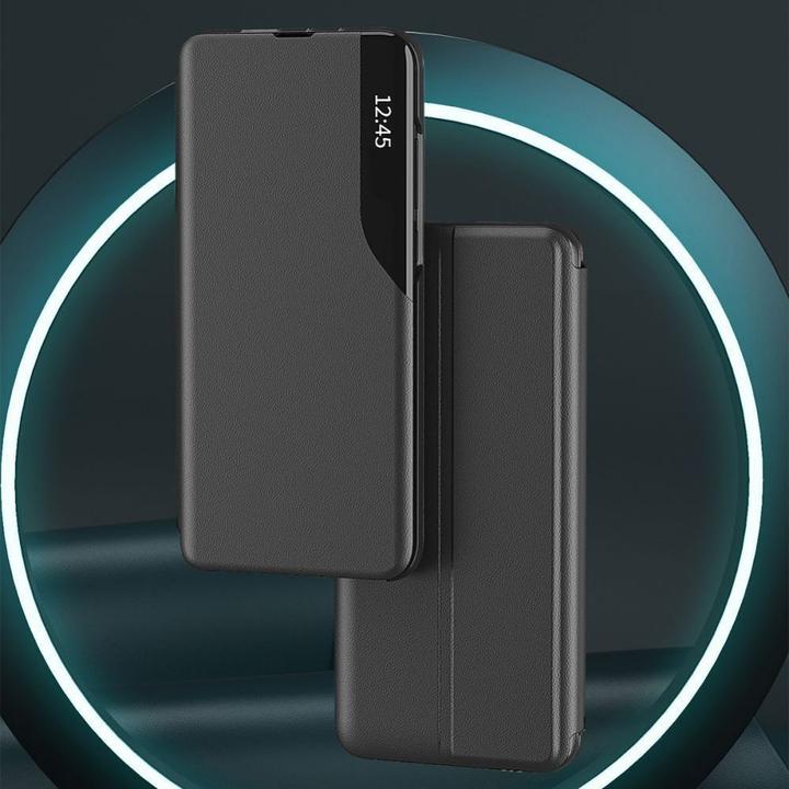 Actual product image Tech-Protect Smart View case for Samsung Galaxy A35 5G - black (Samsung Galaxy A35)