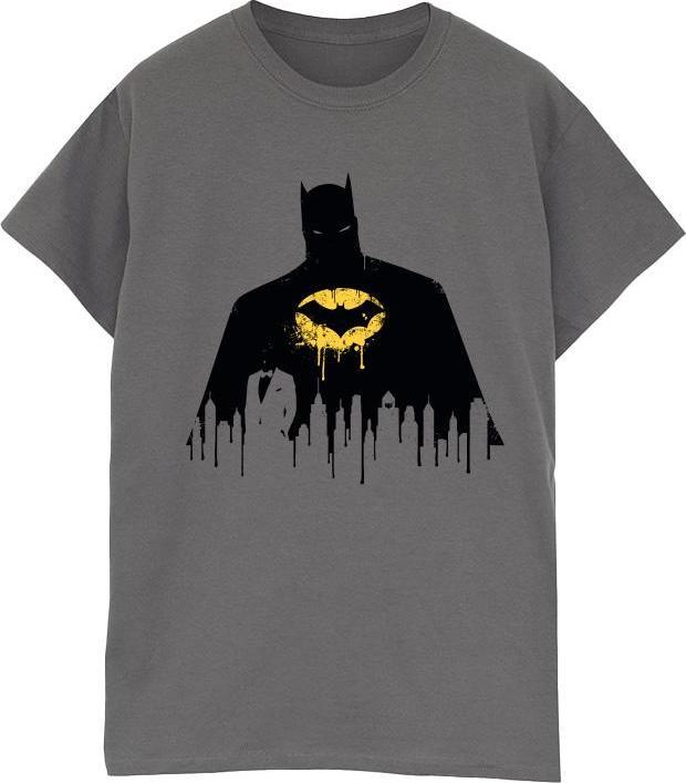 Actual product image Mens Batman Shadow Paint T-Shirt (S)