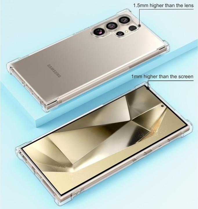 Produktbild Screenguard Crystal Soft Airbag Bumper (Samsung Galaxy S24 Ultra)