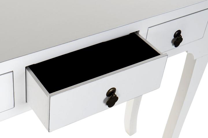 Image du produit DKD Home Decor Console White Silver Fir MDF Wood (96 x 26 x 80 cm)