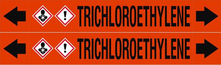 Actual product image Brady ASME - Pipe markers - Trichloroethylenes