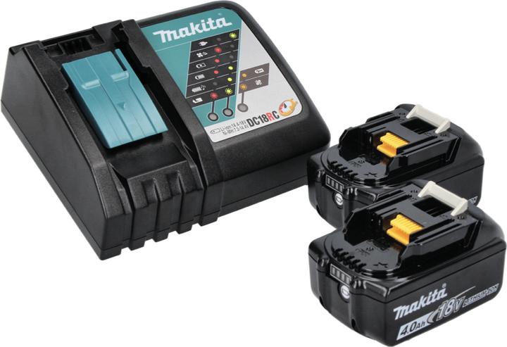 Produktbild Makita DUB 186 RM Akku Gebläse Laubbläser 18 V + 2x Akku 4,0 Ah + Ladegerät (Akkubetrieb, Laubbläser)