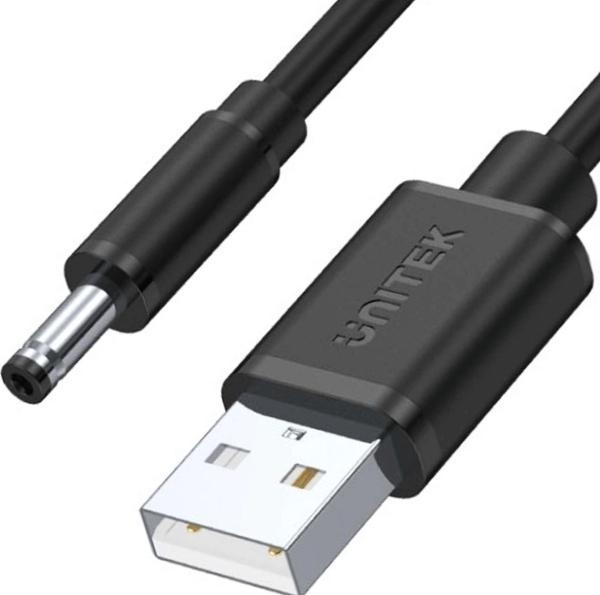 Immagine prodotto Unitek cavo USB - wtyk DC 3,5/1,35 mm (1 m, 15 W)