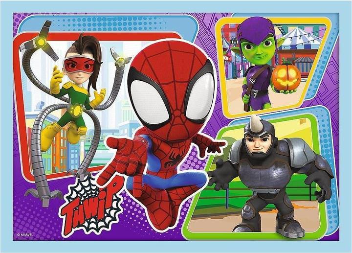 Image du produit Trefl Puzzle 4 en 1 - Marvel Spidey (71 pièces)