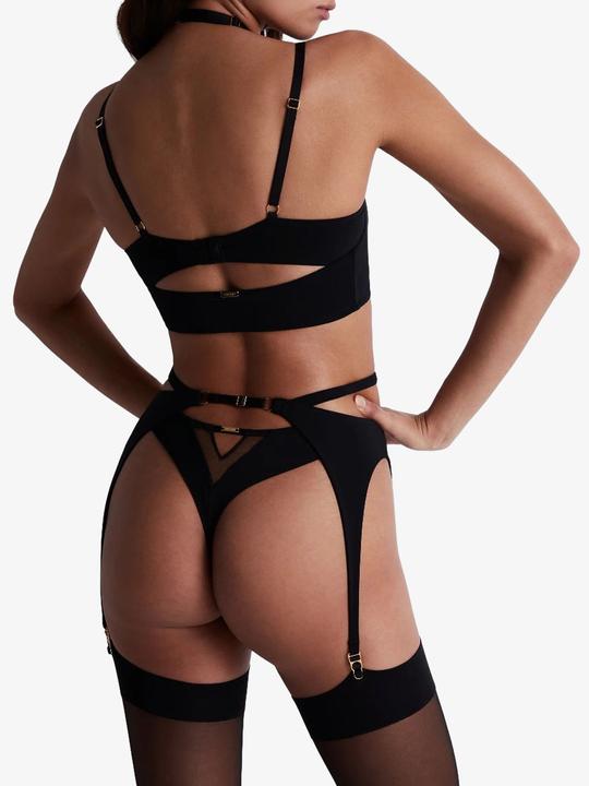 Actual product image Aubade Suspender belt "Sumptuous Waves" black (36)