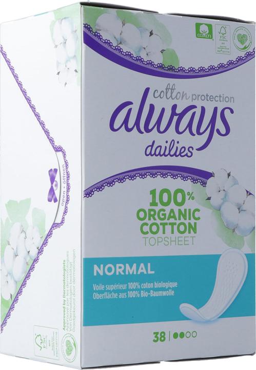 Image du produit Always Dailies Cotton Protection (38 x, Panty liners)
