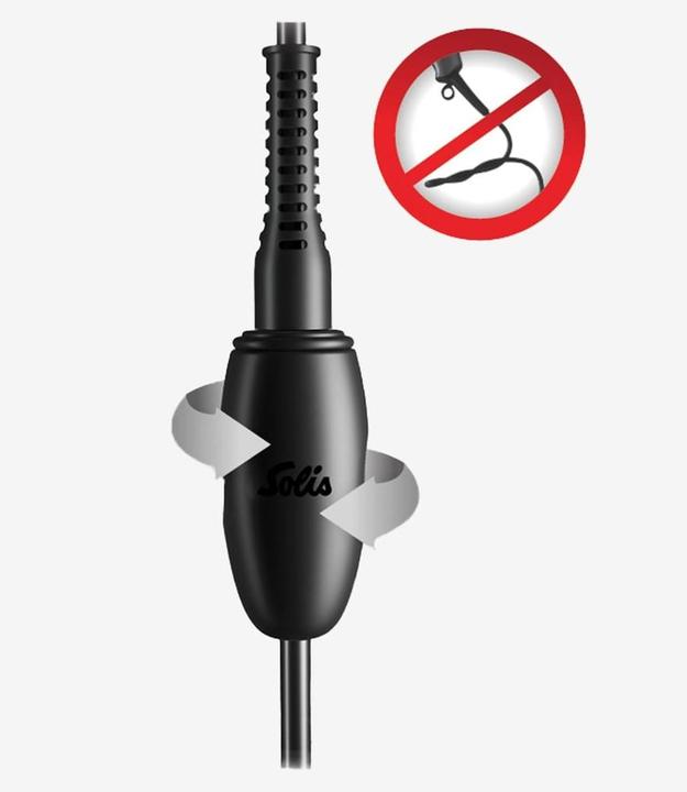 Actual product image Solis Swiss Perfection 360º ionic PRO weiss Profi-Haartrockner von mit 50% mehr Luftdruck (440)