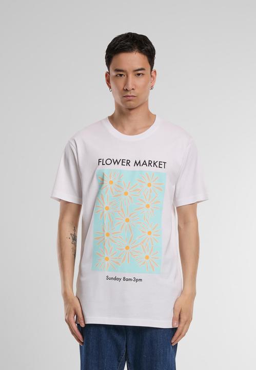 Produktbild Mister Tee Ladies Flower Market Tee - 19065 (XS)