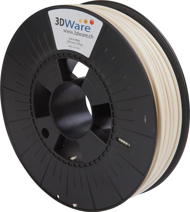 Produktbild Dutch Filaments Filament (ASA-X, 2.85 mm, 750 g, Weiss)