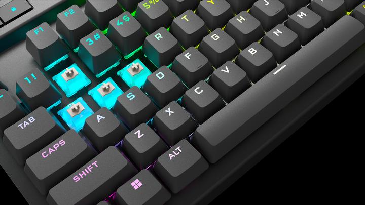 Produktbild Corsair K70 MAX RGB (DE, Kabelgebunden)