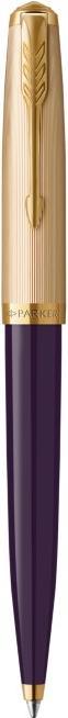 Image du produit Parker Stylo à bille 51 Plum G.C. M (Or, Bleu, 1 x)
