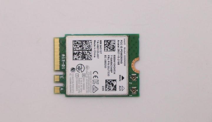 Actual product image Lenovo Network Adapter - - M.2 Card - 802.11acfor Thinkpad 13