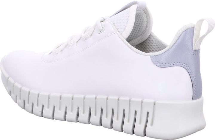 Image du produit Ecco Chaussures à lacets pour femmes Sportives Semelle en caoutchouc blanc (40)