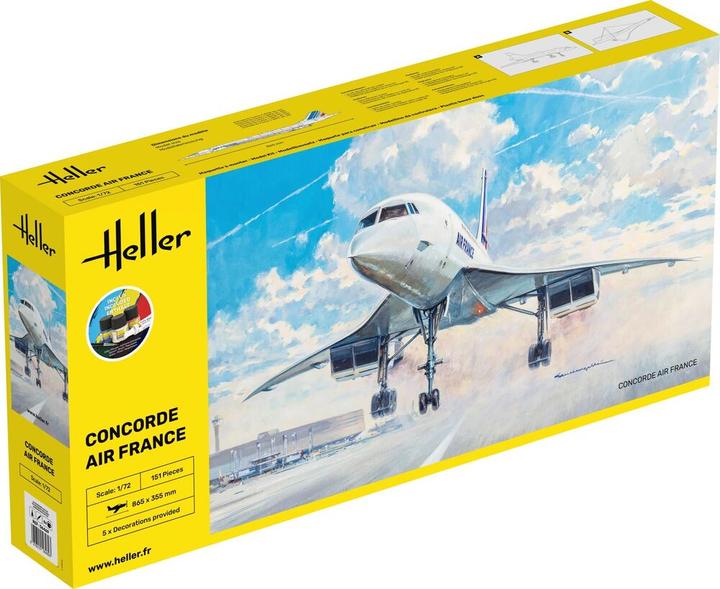 Image du produit Heller STARTER KIT Concorde AF