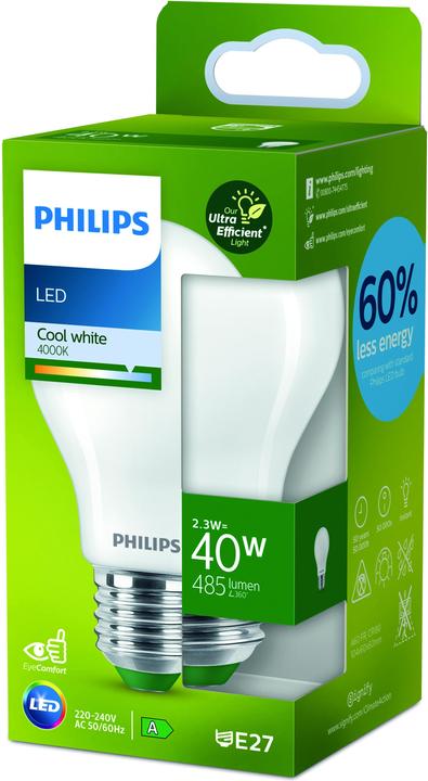 Image du produit Philips LED Classic (E27, 2.30 W, 485 lm, 1 x, A)