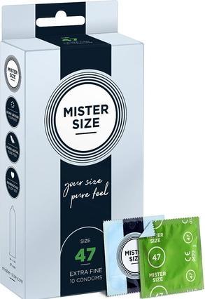 Actual product image Mister Size 47 (10 pcs.)