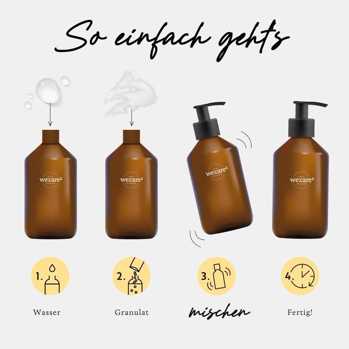 Immagine prodotto we:care2 Geschenk-Set, Handseifen-Granulat, Good Karma
