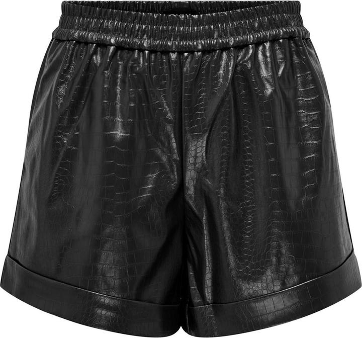 Only Kunstleder Shorts